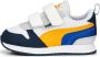 Puma R78 V Inf sneakers donkerblauw wit groen Jongens Meisjes Mesh Meerkleurig 22 - Thumbnail 2