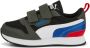 Puma R78 V Inf sneakers zwart wit grijs blauw - Thumbnail 2