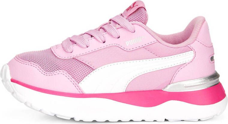 George Hanbury hoek Afwezigheid Puma R78 Voyage sneakers roze wit zilver - Schoenen.nl