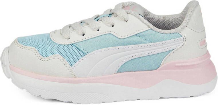 Puma R78 Voyage sneakers wit blauw roze