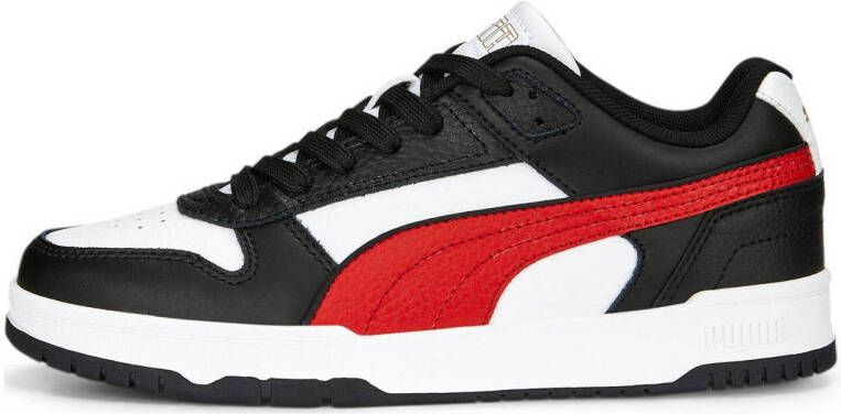 Puma RBD game Low leren sneakers wit