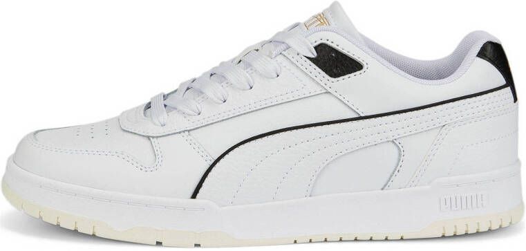 Puma Retro Popcultuur Basketbalstijl Sneakers White