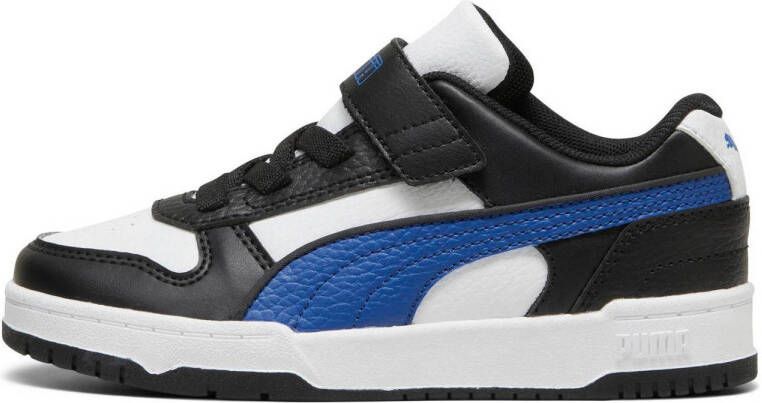 Puma RBD Game Low sneakers zwart wit kobaltblauw