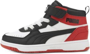 PUMA Rebound JOY AC PS Unisex Sneakers White Black HighRiskRed