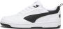 PUMA Rebound v6 Low Unisex Sneakers White- Black- Black - Thumbnail 8