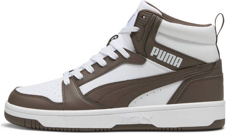 PUMA Rebound v6 Unisex Sneakers White-Flat Bronze
