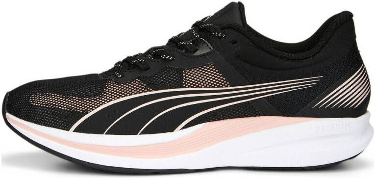 Puma Redeem Profoam hardloopschoenen zwart roze