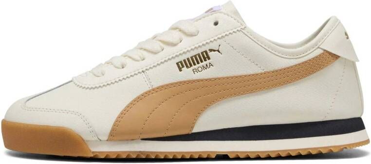 Puma Roma 68 Revival sneakers ecru camel donkerblauw