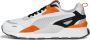 Puma RS 3.0 sneakers wit zwart oranje - Thumbnail 1