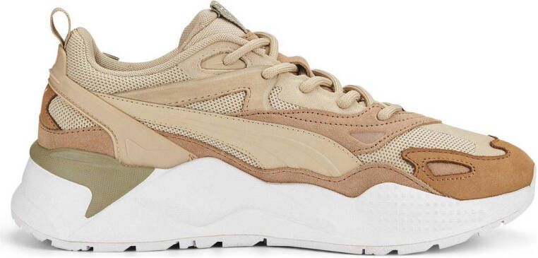 Puma Beige Leren Rs-X Efekt Sport Sneakers Beige