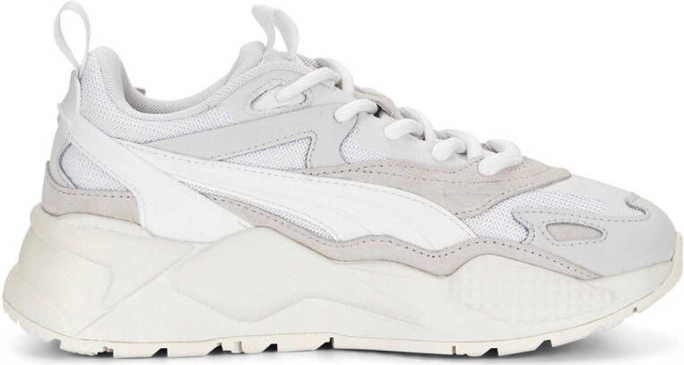 Puma Rs-x Drift Prm (gs) Fashion sneakers Schoenen white feather grey maat: 38.5 beschikbare maaten:38.5