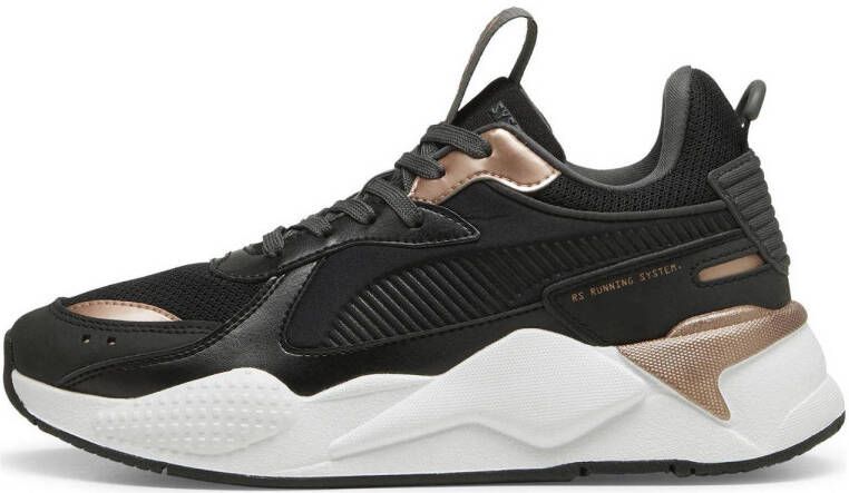 Puma Zwart en Goud Rs-X Glam Sneakers Multicolor Dames