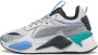 Puma RS-X sneakers grijs blauw petrol Mesh 35.5 - Thumbnail 1