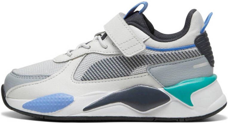 Puma RS-X sneakers lichtgrijs grijs aqua Mesh Meerkleurig 33