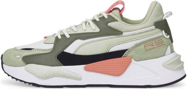 Puma RS-Z Reinvent sneakers lichtgroen kaki oranje