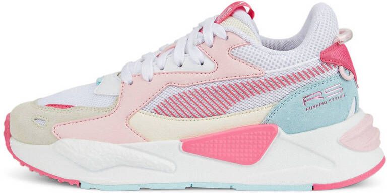 Puma RS-Z Top sneakers wit roze lichtblauw