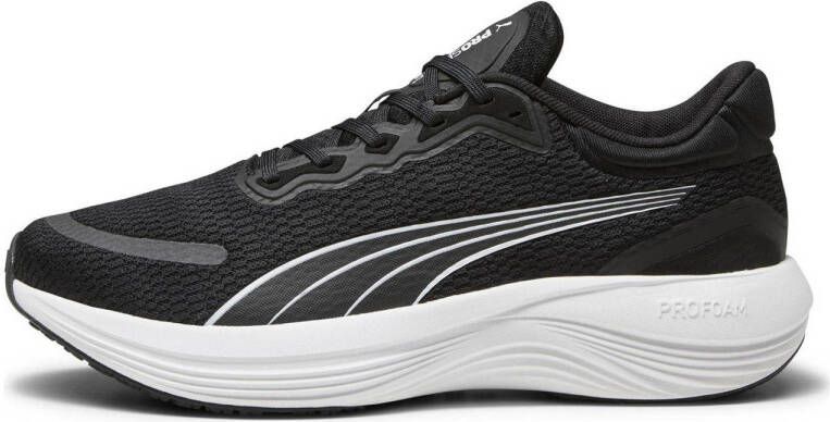 Puma Scend Pro hardloopschoenen zwart wit