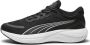 PUMA Scend Pro Unisex Sportschoenen Black- White - Thumbnail 1