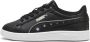 Puma Smash 3.0 Dance Party sneakers zwart wit groen Imitatieleer 34 - Thumbnail 1