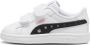 Puma Smash 3.0 Dance Party V sneakers wit zwart Leer 23 - Thumbnail 1