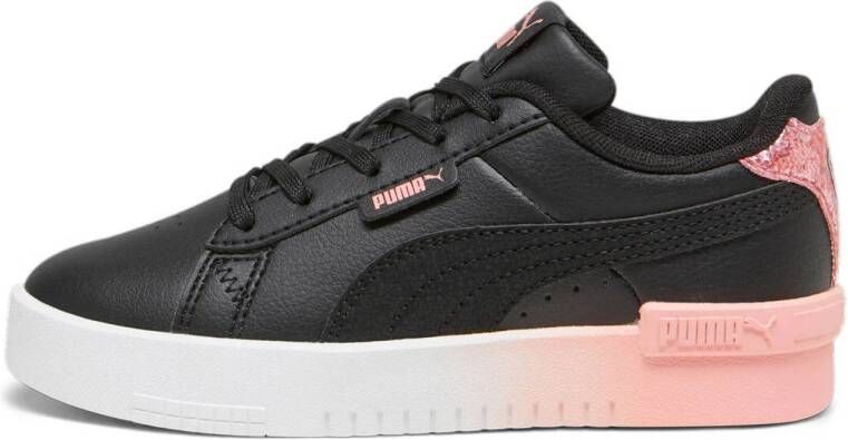 Puma Smash 3.0 L Star Glow leren sneakers zwart roze Meisjes Leer Meerkleurig 28