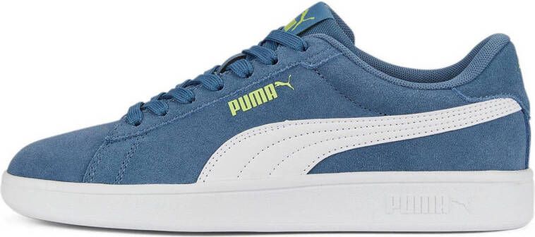 Puma Smash 3.0 SD suède sneakers blauw wit