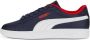 Puma Smash 3.0 sneakers donkerblauw wit rood - Thumbnail 1