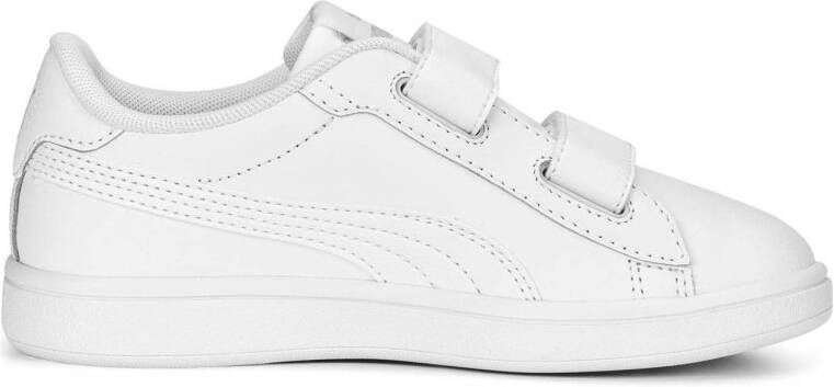 Puma Smash 3.0 sneakers wit Imitatieleer Effen 33