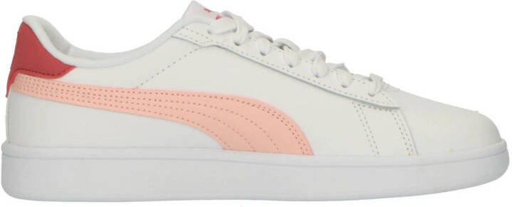 Puma Smash 3.0 sneakers wit roze Imitatieleer Meerkleurig 39