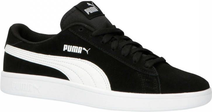 PUMA Smash v2 SD Jr Kinderen Sneakers Black- White