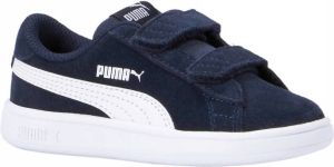 PUMA Smash v2 SD V Inf Kinderen Sneakers Peacoat- White