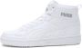 PUMA Rebound Joy heren sneakers Wit Uitneembare zool - Thumbnail 1