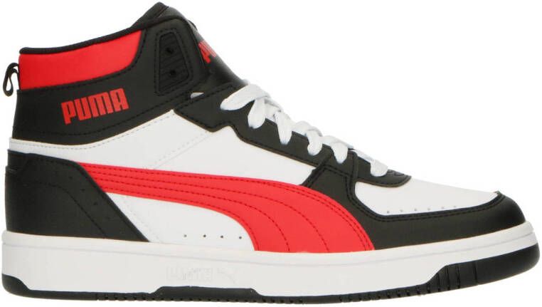 Puma sneakers zwart wit rood