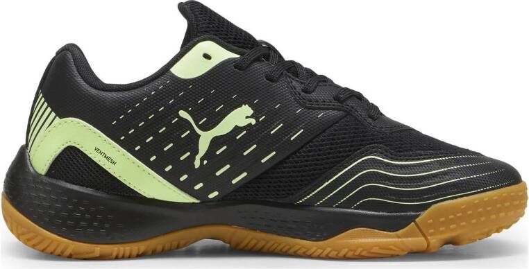 PUMA Solarflash III Jr Unisex Sportschoenen Black-Fizzy Apple