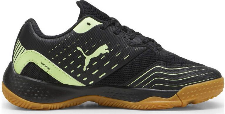 PUMA Solarflash III Jr Unisex Sportschoenen Black-Fizzy Apple