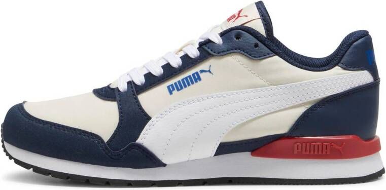 Puma ST Runner V3 sneakers ecru wit donkerblauw