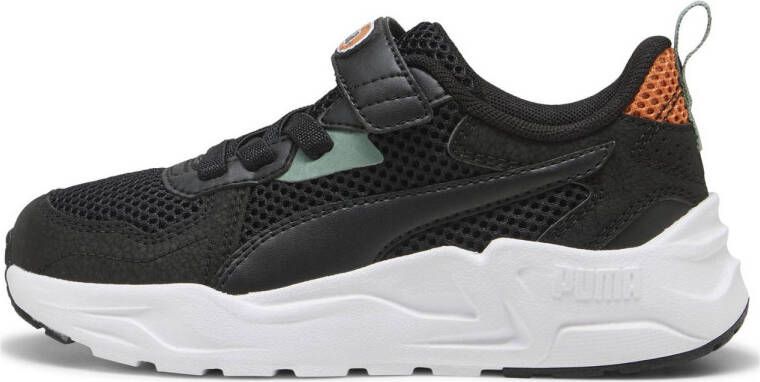 Puma Trinity Lite Mid 90s sneakers zwart groen oranje