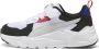 Puma Trinity Lite Mid 90s sneakers zwart wit rood - Thumbnail 1