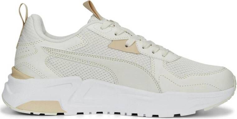 Puma Trinity Lite sneakers lichtgrijs ecru goud