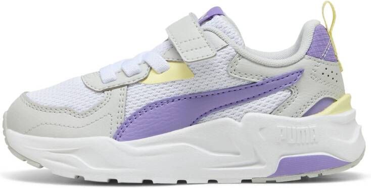 PUMA Trinity Lite AC+ sneakers grijs paars Uitneembare zool