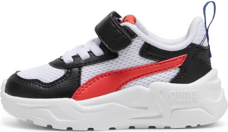 Puma Trinity Lite sneakers wit zwart rood