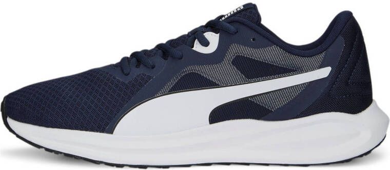 Puma Twitch Runner Fresh hardloopschoenen donkerblauw wit