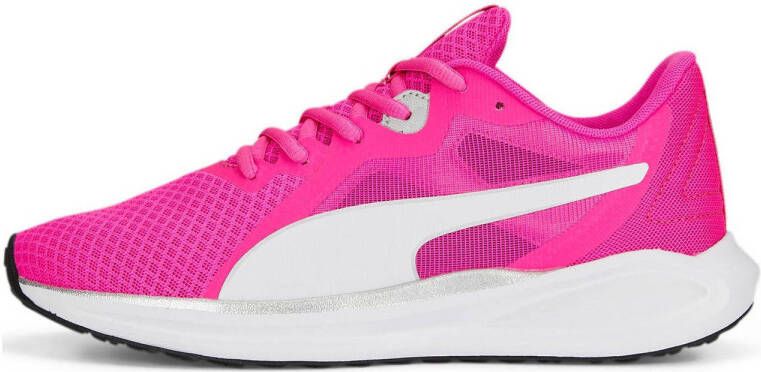 Puma Twitch Runner Fresh hardloopschoenen roze wit