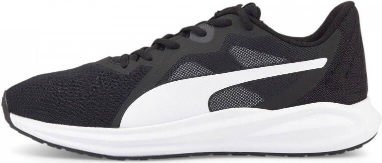 PUMA Twitch Runner heren hardloopschoenen Zwart Uitneembare zool