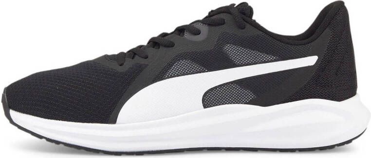 PUMA Twitch Runner heren hardloopschoenen Zwart Uitneembare zool