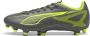 Puma Ultra 5 lay FG AG senior voetbalschoenen zwart geel zilver - Thumbnail 1