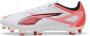 Puma Ultra 5 Play FG AG Senior voetbalschoenen wit zwart rood - Thumbnail 1