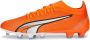 PUMA Ultra Match Gras Kunstgras Voetbalschoenen (MG) Oranje Wit Blauw - Thumbnail 1