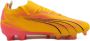PUMA Ultra Match Gras Kunstgras Voetbalschoenen (MG) Oranje Zwart Roze - Thumbnail 1