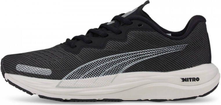 Puma Velocity Nitro 2 hardloopschoenen zwart wit